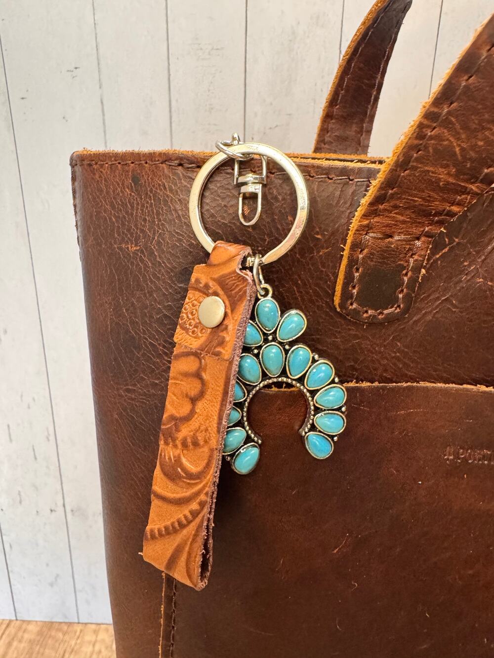 Western Keychain Small Bag Charm Western Style Vegan Purse Accessories NEW!